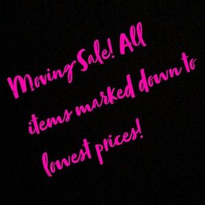 Moving sale!